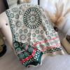 Autumn And Winter Scarf Women'S Cashmere Double-Sided Dual-Purpose High-Grade Texture Shawl Air Conditioner Warm Wool Scarf