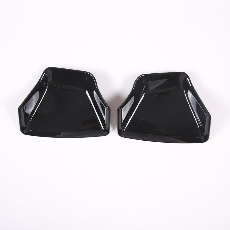 

ABS Carbon fiber For Chevrolet Corvette C6 2005-2013 Car Exterior Door Bowl Protection Cover Decorative Sticker Car Accessories чорний