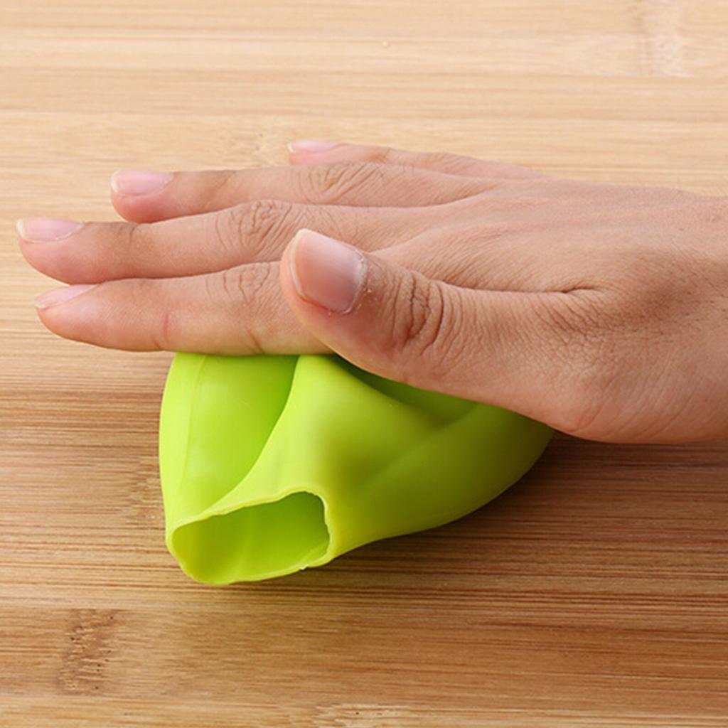 Manual Garlic Peeler, Silicone Garlic Skin Remover, Kitchen Peeling