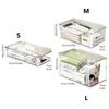 Transparent Acrylic Desktop Organiser Box Flips Lid for Quick Access and Organized Items for Desk Organization