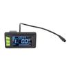 Electric LCD Display Meter with USB Port 6 Pin Waterproofing Connector Color Screen Electric Scooter Control Panel for Bike Handlebars