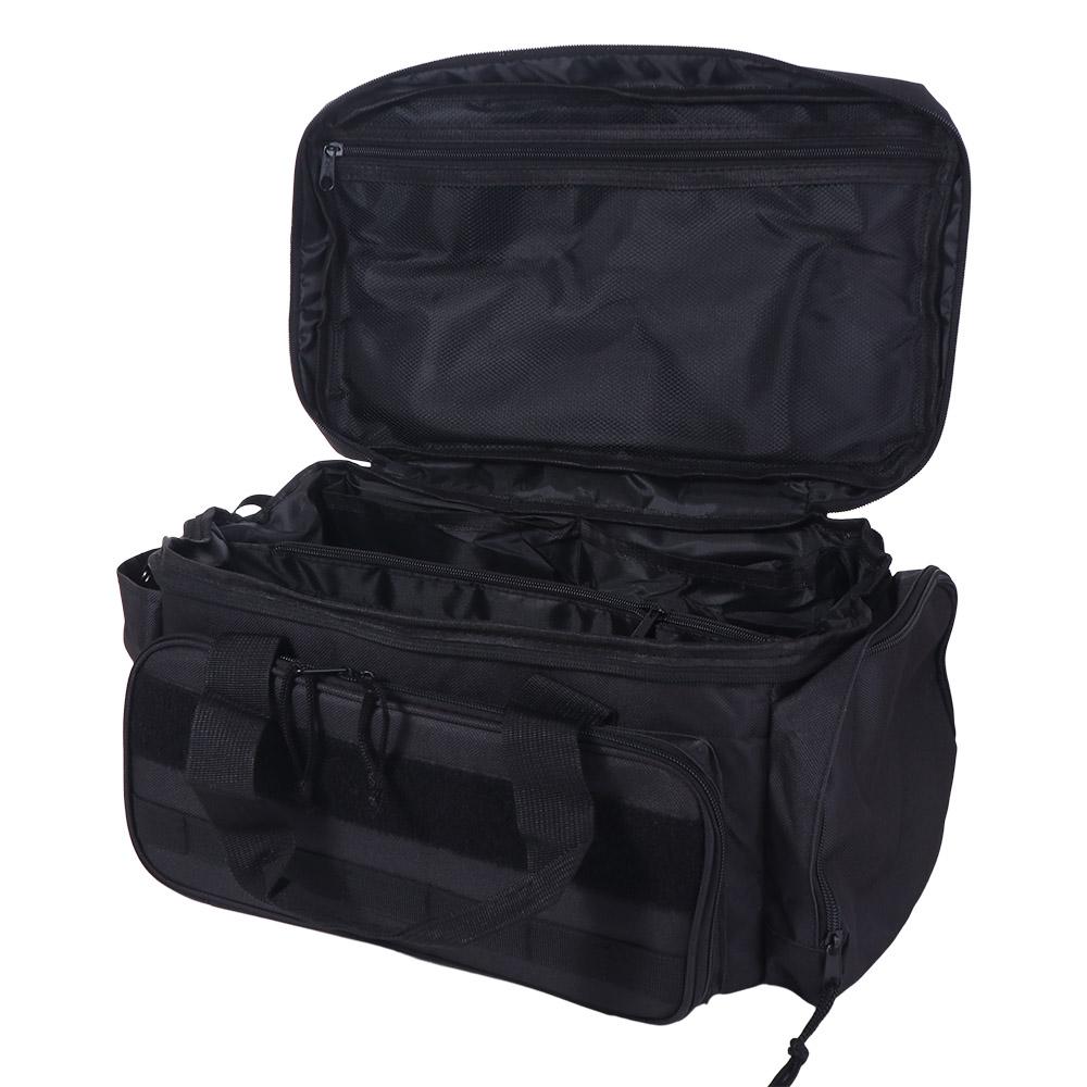 Comfortable Handle Tool Storage Bag Black Color Easy Carrying Multifunctional Work Bag Thick Padded Base