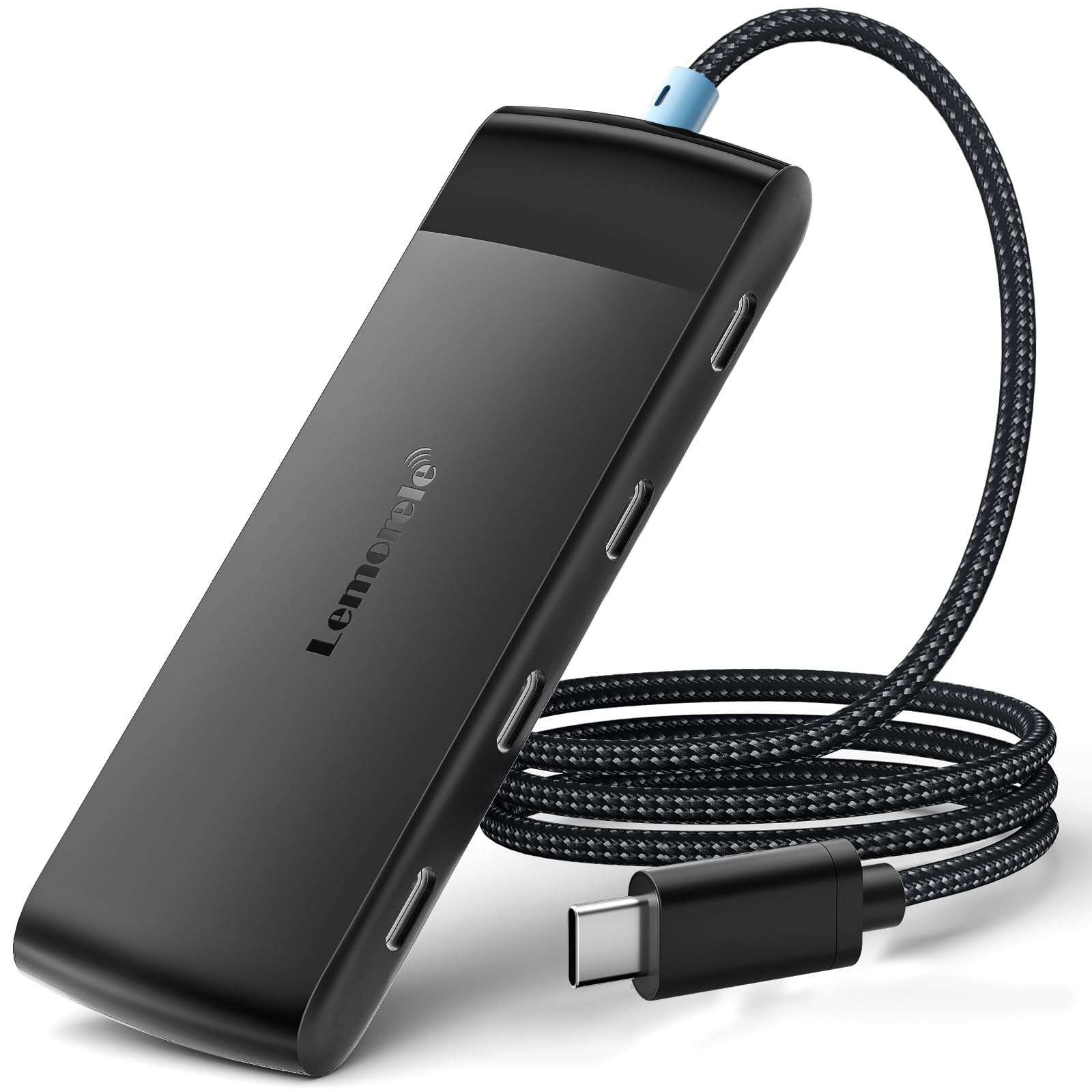 

Lemorele USB C Хаб Порты 10 Гбит/с Высокоскоростная Передача Данных Адаптер Преобразования Lemorele 10 Гбит/с Высокоскоростная Передача Данных Подключи и Играй Длина Кабеля 60 см