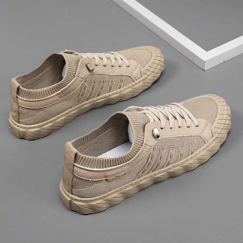 Men's Shoes 2024 Spring and Autumn New Breathable Ice Silk Work Work Lazy One Pedal Leisure Summer Old Beijing Cloth Shoes