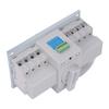 4P Mini Dual Power Automatic Transfer Switch ATS CB Grade Small Generator Changeover Switch 50Hz 60Hz 400V