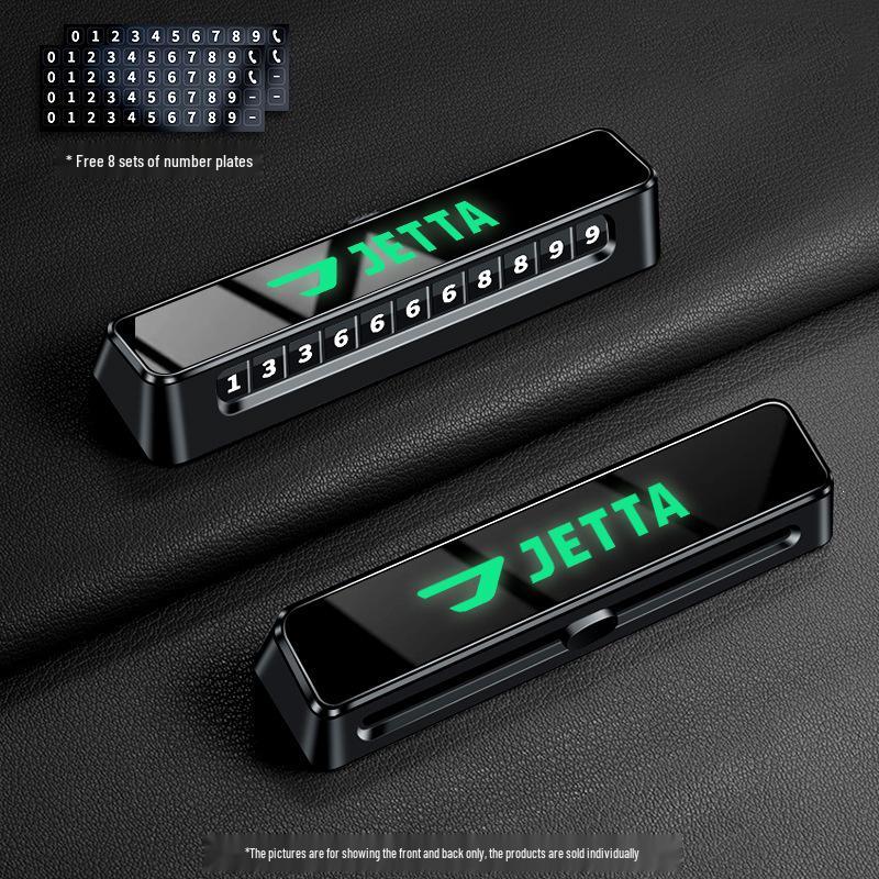 

Jetta VS7/VS5/VA7/VA3/VS8 Car Temporary Parking Plate & Contact Card
