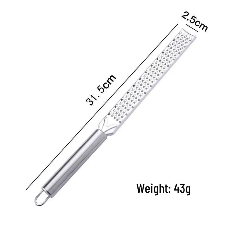 Stainless Steel Cheese Grater & Lemon Zester
