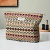 Women's Makeup Bag Capacity Lipstick Air Cushion Sanitary Napkin Storage Bag Portable Canvas Clutch Bag
