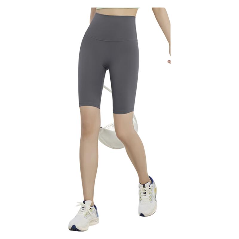 Yoga Pants for Women, One-Size High-Waisted Bike Shorts with Butt-Lifting Design, Tight-Fitting Sports Fitness Shorts