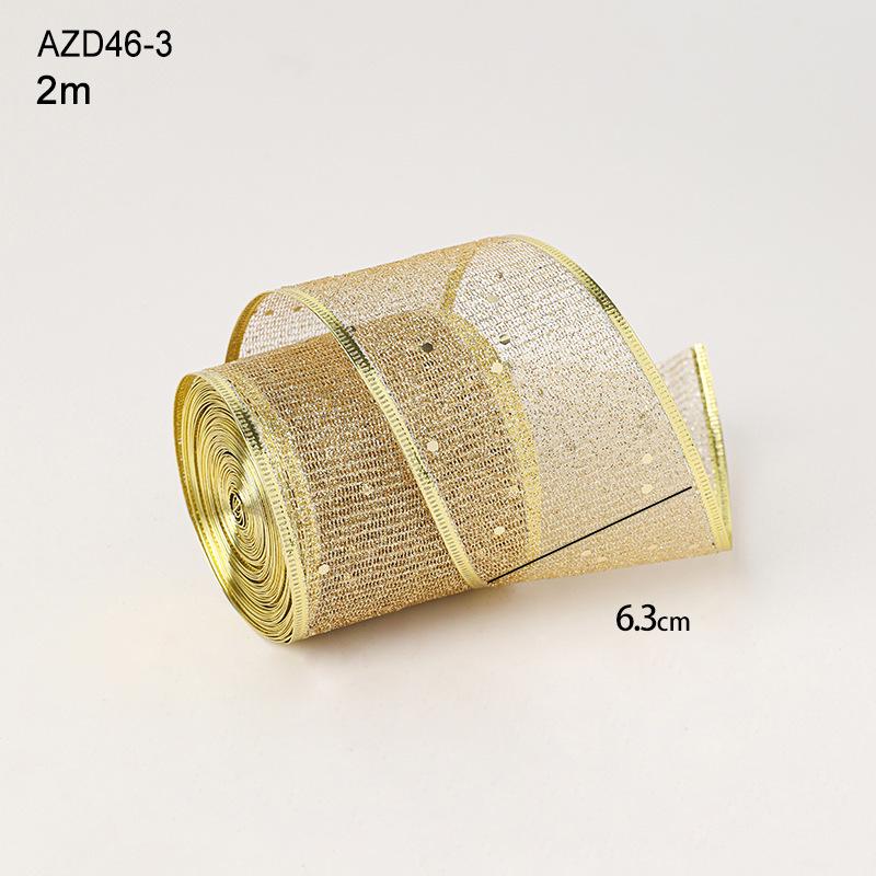 

Шелковая атласная лента для рождественских украшений и упаковки подарков