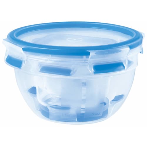 Tefal Storage Container Round 1.1L Airtight Packing Integrated Structure "Master Seal Fresh Round" 30 Year Warranty N10109