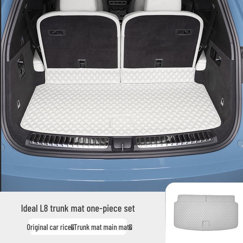 

Идеальный коврик в багажник L8: Подкладка для заднего кофра с полным покрытием для модификации салона автомобиля Other