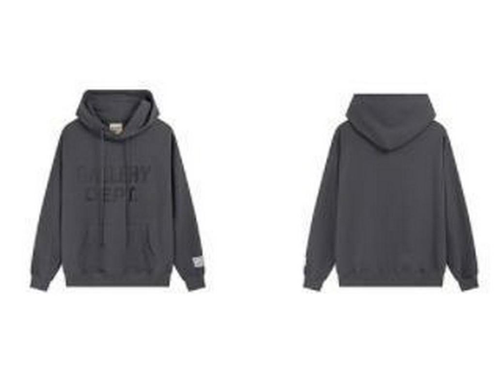 GALLERY DEPT TIDE Unisex Modny Klasyczny Bawełniany Bluza z Kapturem Frotte