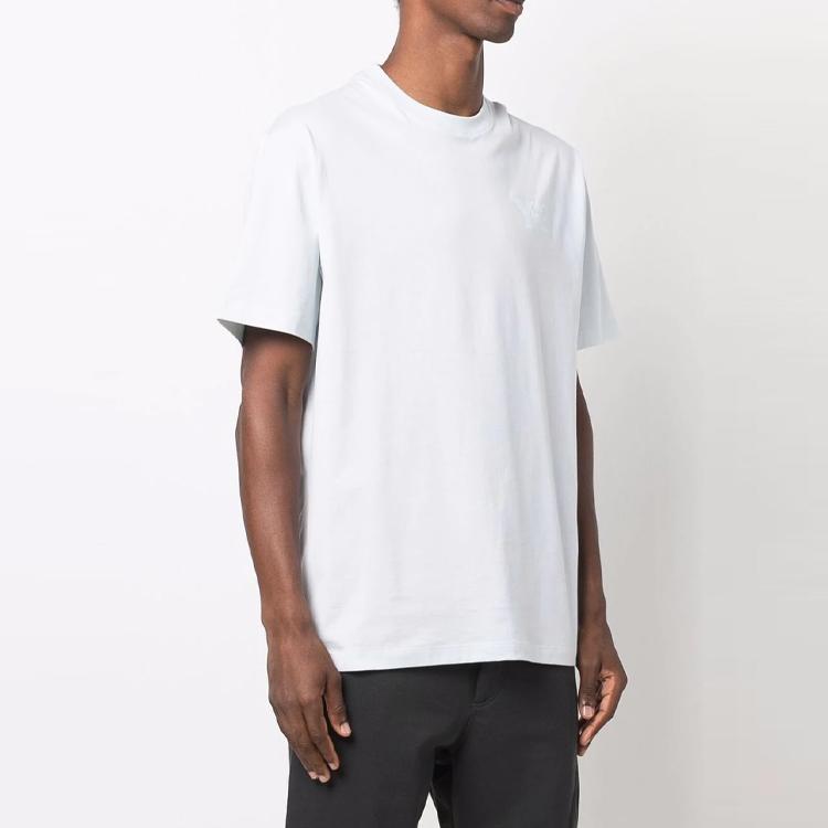 Y-3 Classic Logo Tee Blue Tint Unisex Tops HB3480