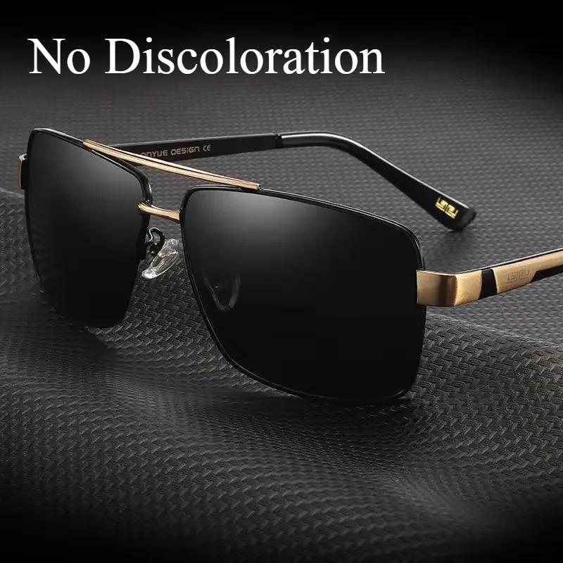 

Поляризованные мужские солнцезащитные очки для вождения днем и ночью Фотохромные очки ночного видения