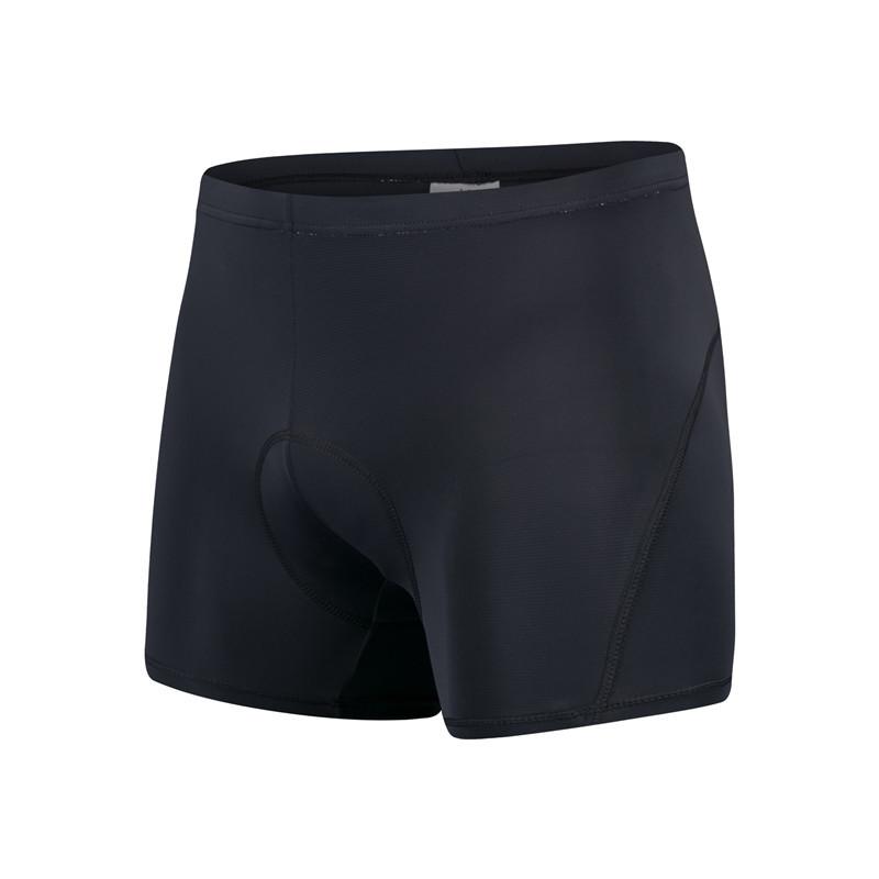 

Cycling underwear men s and women s cycling pants bicycle shorts thickened silicone seat cushion quick drying S чёрный