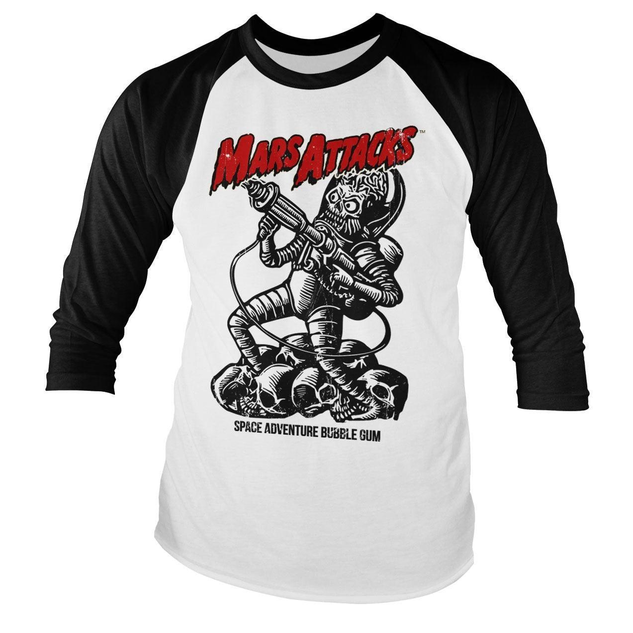 Maglietta A Maniche Lunghe Bubbel Gum Avventura Spaziale Mars Attacks XXXL
