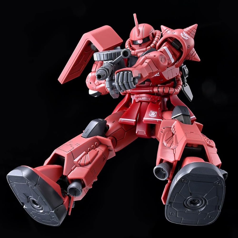 HG 1/144 Char's Custom High Mobility Zaku II Color-Coded Plastic Model Kit
