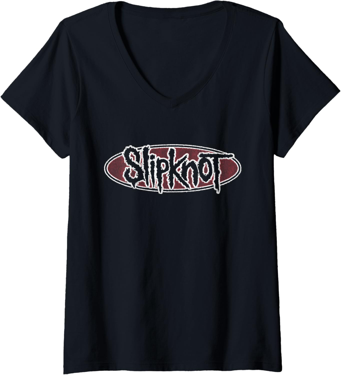 Womens Official Slipknot Surfacing V-Neck Unisex T-Shirt XL