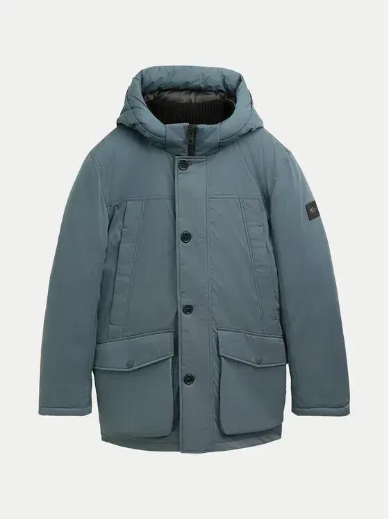Демисезонная куртка Tom Tailor Arctic Parka Mit Abnehmbarer Kapuze (1041321) stormy blue