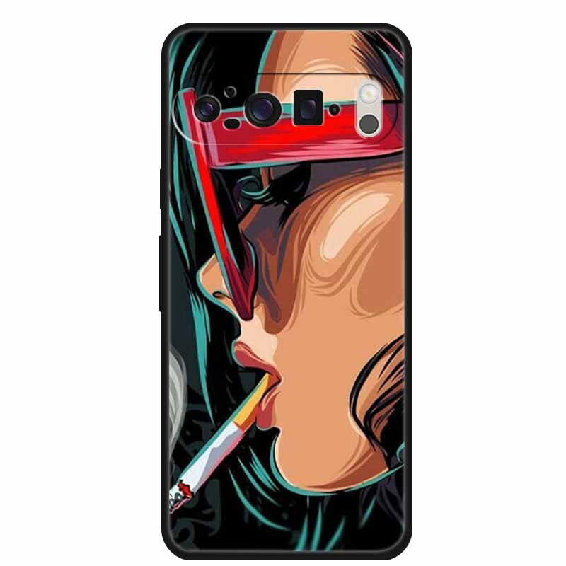 Für Google Pixel 10 Pro XL 5G Hülle Tiere Weiches Silikon TPU Handyhülle Rückseite für Pixel 10Pro XL Cooler Wolf Schutzhülle