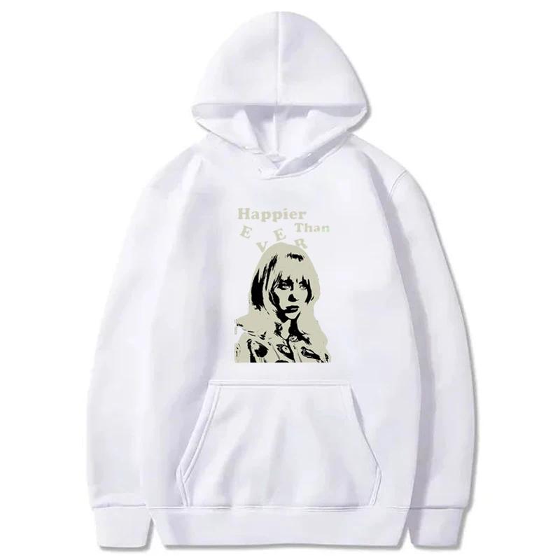 Ever Happy Fashion Hooded Sweatshirt Women Casual Loose O-Neck Long Sleeve Fleece Pullover Autumn Winter Oversize Vintage Hoodie