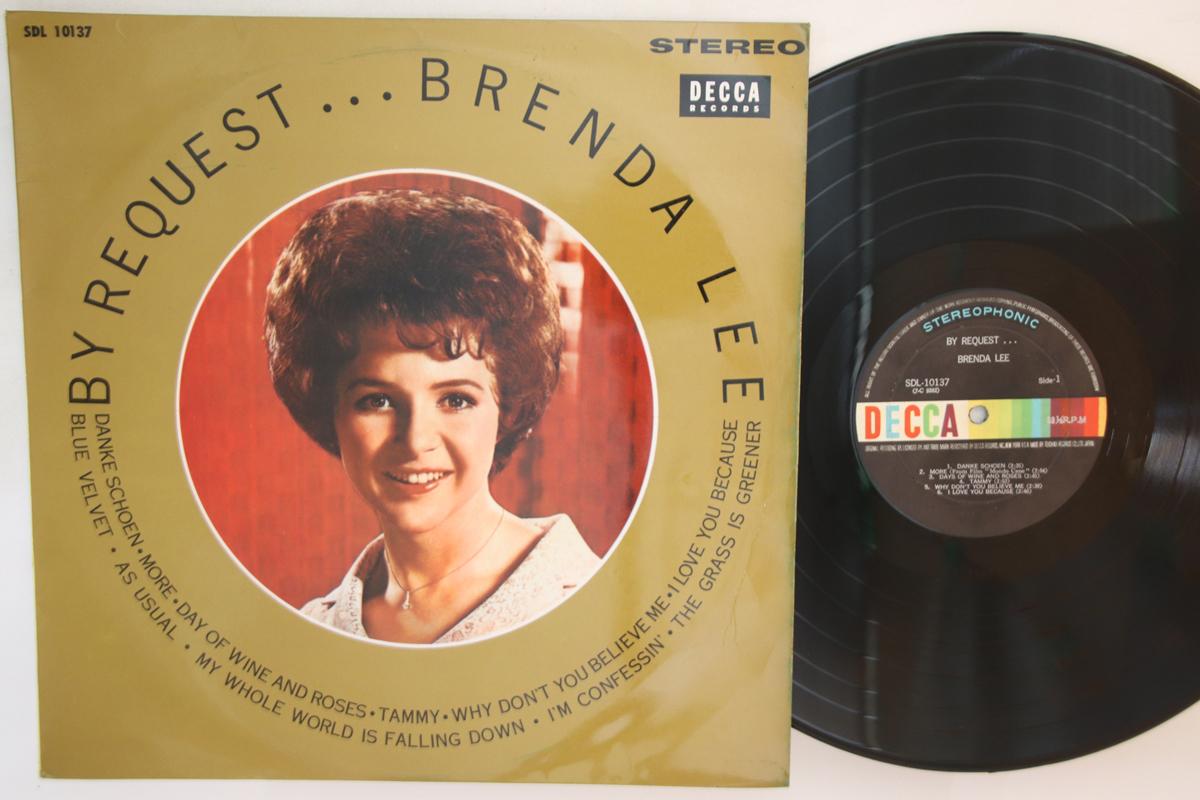 

LP Record BRENDA LEE - By Request SDL10137 DECCA 1964 Japan Pop Used
