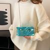 Personalized Acrylic Bag 2025 New European and American Fashion Niche Design Versatile Women's Chain Crossbody Box Bag