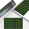 Car Temporary Parking Card Hidden Night Luminous Phone Number Card Plate Car Park Stop Auto Car Accessories Interior Styling