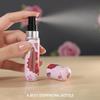 5ML Cute Butterfly Pattern Perfume Bottle Travel Size Spray Bottle with Direct Charging From The Bottom