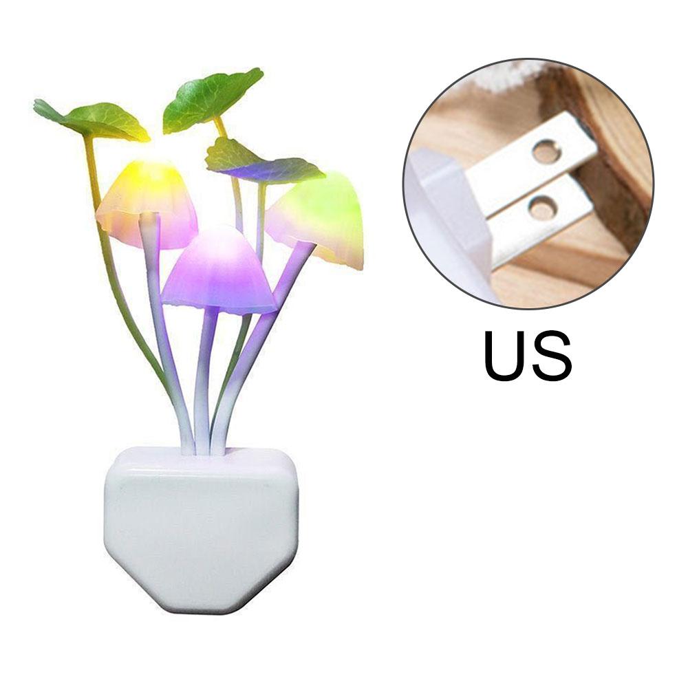 

Светодиодный сенсорный ночник грибовидный цветной ночник 7 цветов светодиодный новинка ночник украшение спальни ЕС США вилка 110 В/220 В