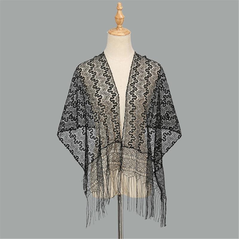 Elegant Retros Shawl Light Weight and Comfortable Shawl Advanced Cooling Shawl Multipurpose Accessory for Women