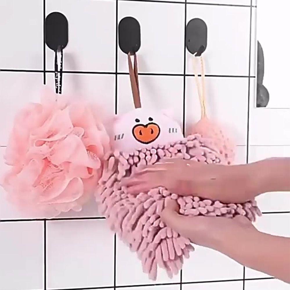 5PCS Traceless Behind The Door Hook No Drilling Wall Mounted Key Holder  Bathroom Accessories