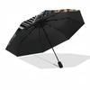 Logistics Transportation Pattern Umbrella, Portable and Foldable Design, 8 Ribs, a Casual Accessory for Halloween, Christmas, and Birthday Gifts.