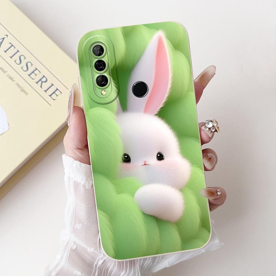 For Huawei P30 Lite Case MAR-LX1A MAR-LX2 Cover Cute Panda Rabbit Soft Silicone Phone Case For Huawei P30Lite Nova 4e Fundas New