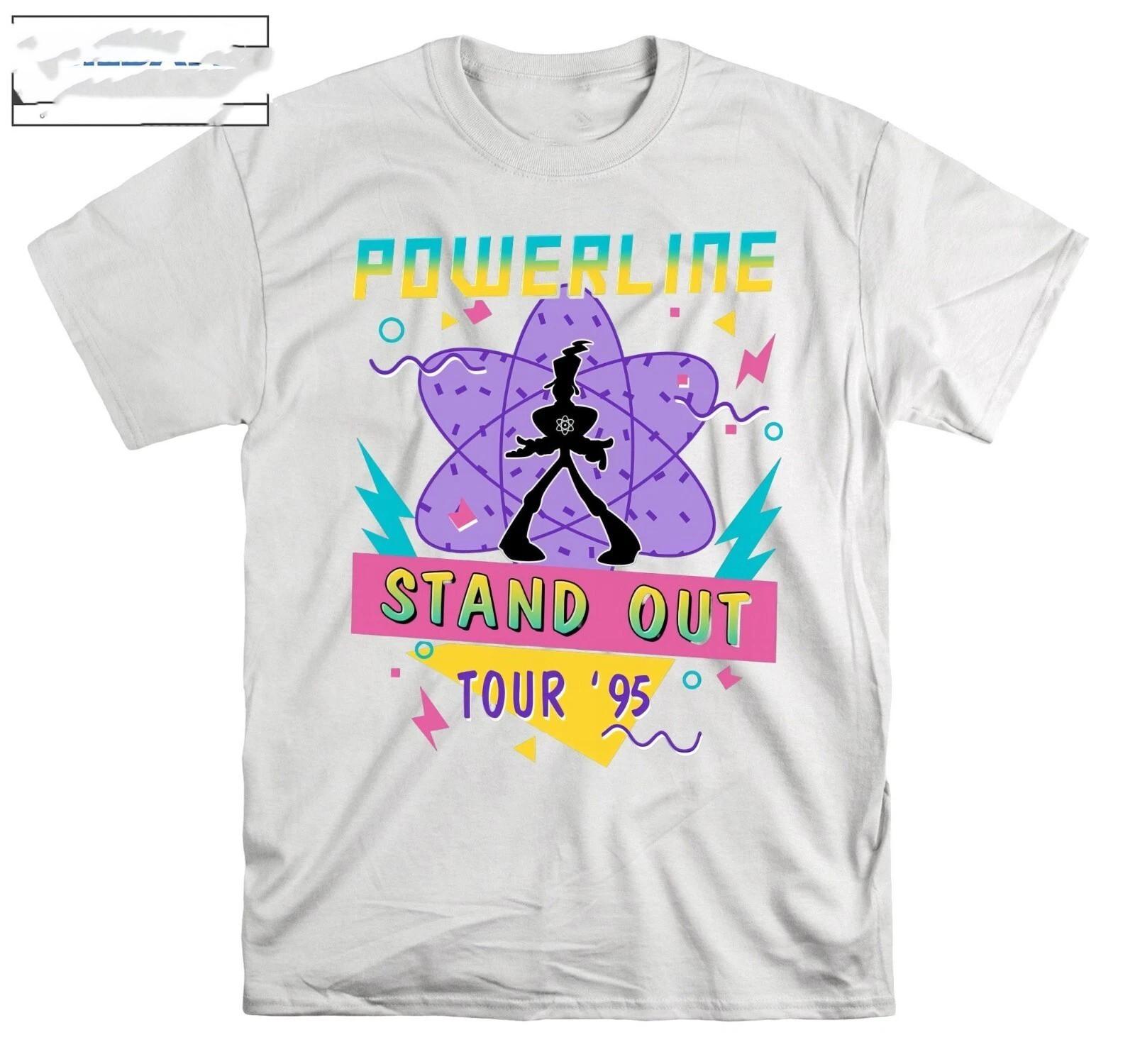 Powerline Stand Out Tour 95 Tshirt Men Women Unisex PP2204 XXL