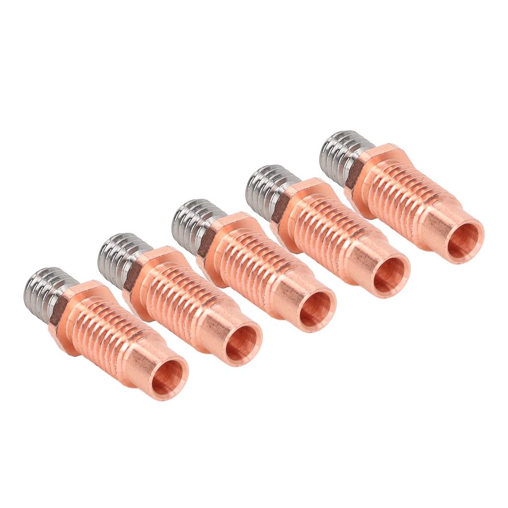 5 Pcs Bi Metal Throat High Hardness Wear Resistance 3D Printer Heatbreak Throat Tube with M6 M7