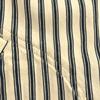 LAURENJEANSCO.RALPH LAUREN Stripe Herringbone Cotton Jacket L White Women Used