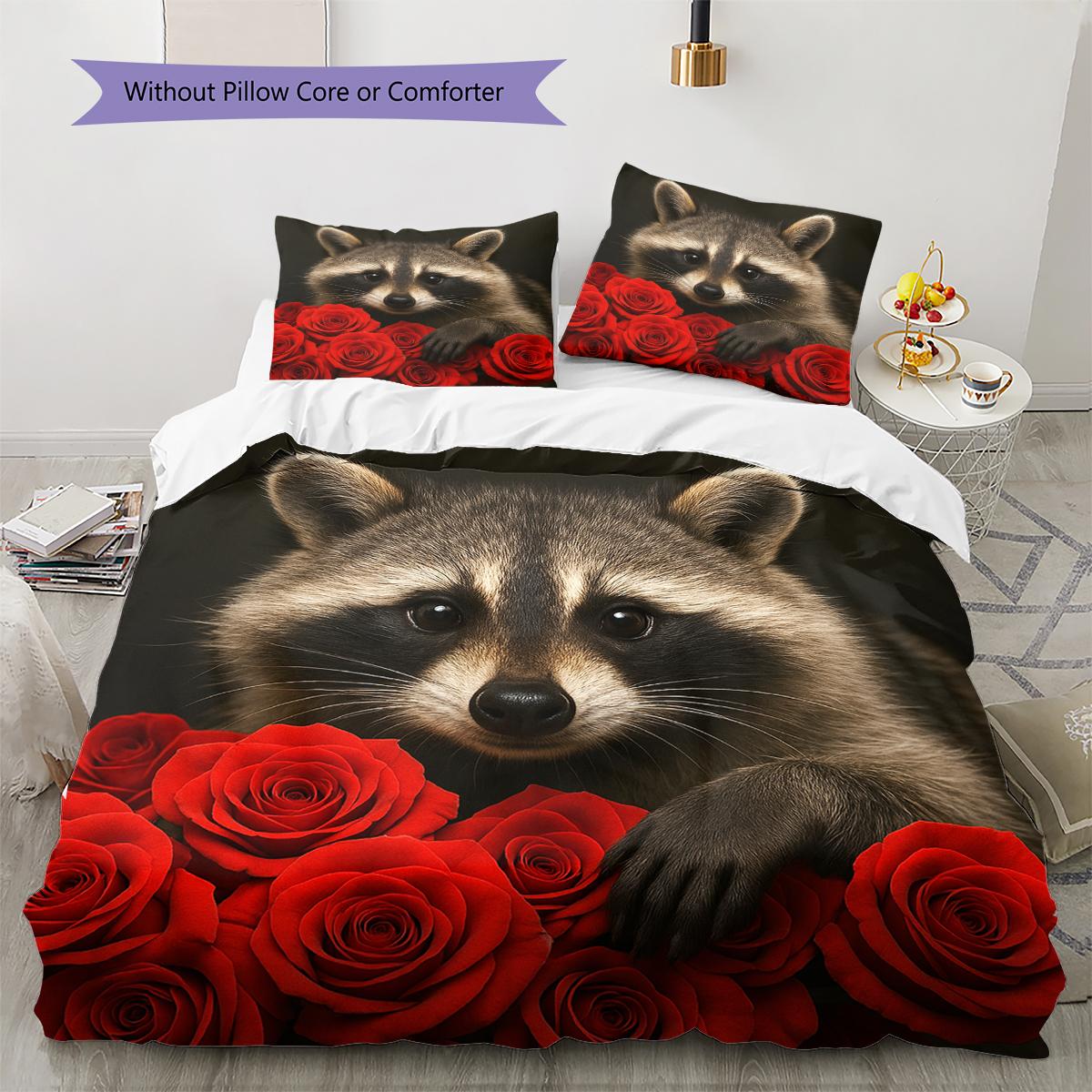 

Дитячий Плед-Ковдра Комплект Постільної Білизни Зворотний Бік Наволочка Домашній Декор Подарунок на День Народження (1 * підковдра + 2 * наволочка, без наповнювача) 135x200cm