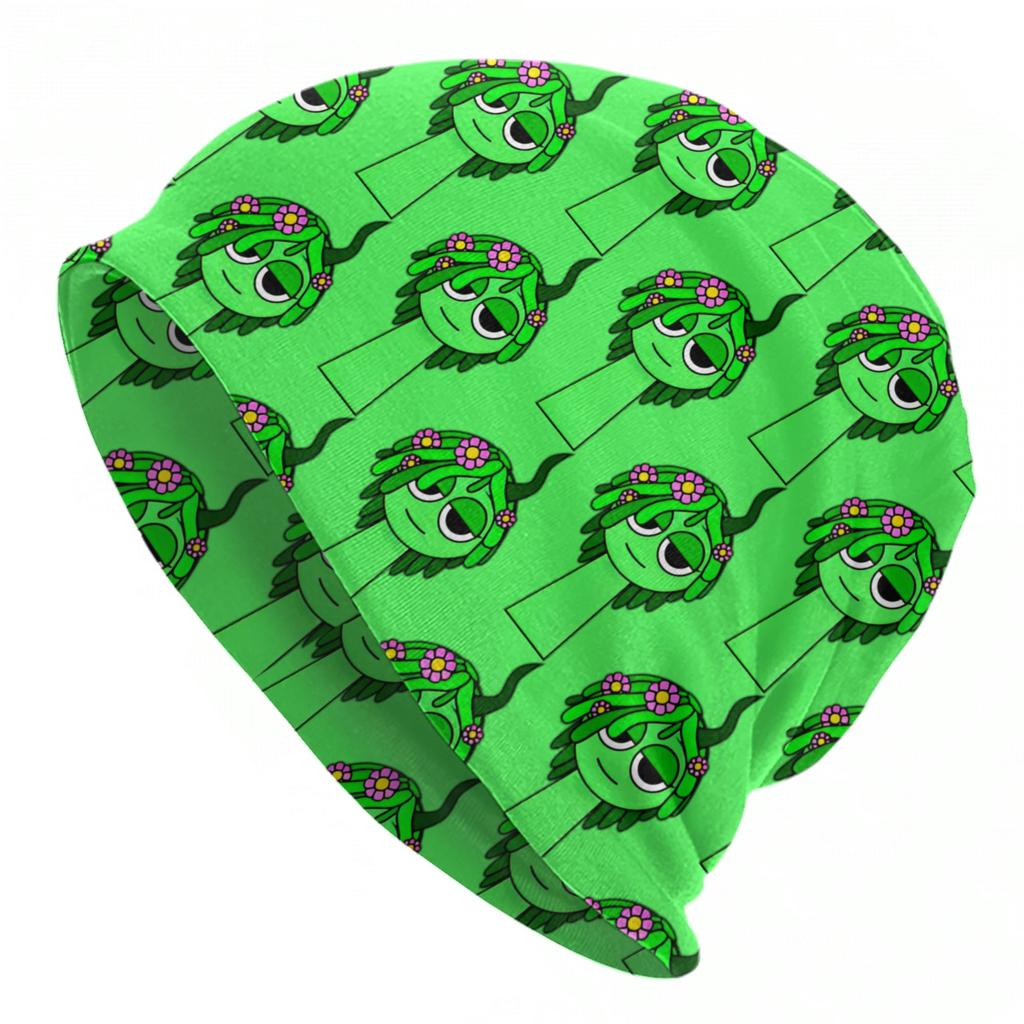 Sprunki Cartoon Anime Caps  Hip Hop Adult Street Skullies Beanies Hat Spring Warm Head Wrap Bonnet Hats