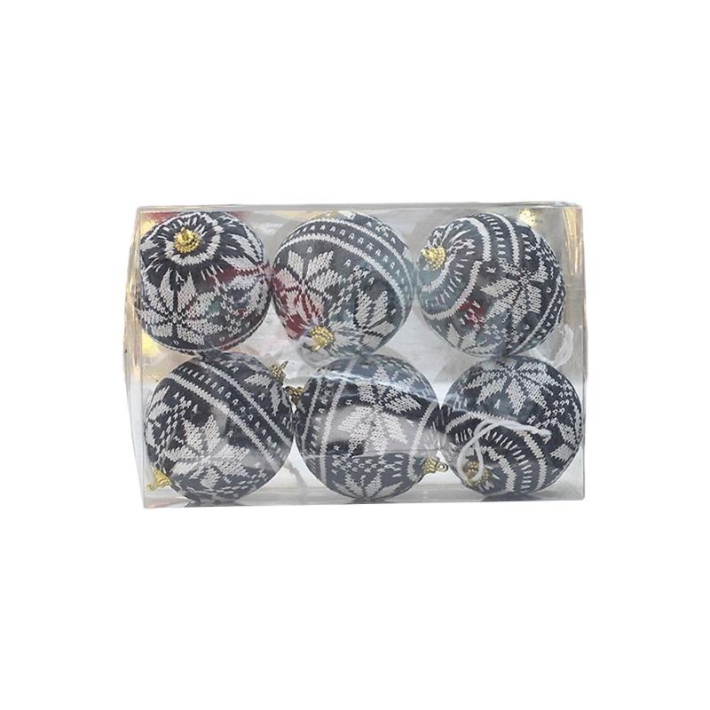 

1Box 12Pcs Christmas Ball Christmas Tree Ornament Home Christmas Hanging Pendant New Year Party Decorations Gift Navidad