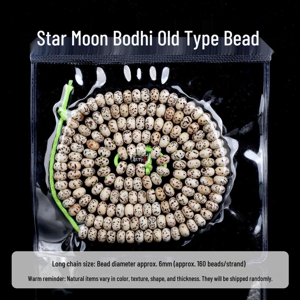 Bodhi Star Moon Beads - High-Density Handmade DIY Bracelets & Necklaces