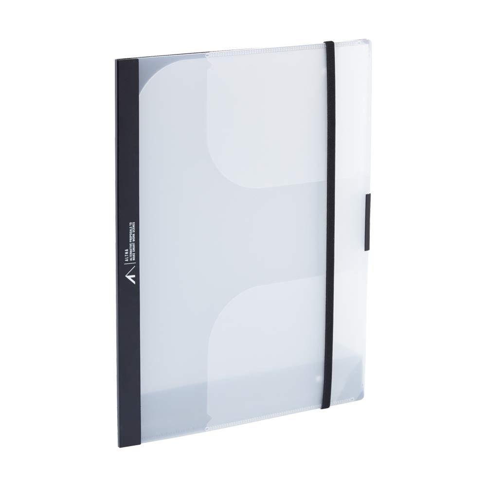 LIHIT LAB Document File Stand Holder A4 Black F7770-24