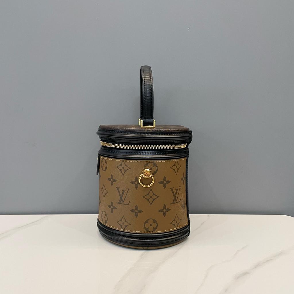 [Pre-Owned] Louis Vuitton Cannes 'Brown Monogram Reverse Canvas' - Excellent #K092WE