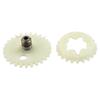 For -STIHL MS380/MS381/038 Oil Pump Worm Spur Gears Chainsaw 1119+640+3200 New