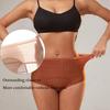Women's High-Waisted Breathable Period Briefs Elastic Leak-proof Panties