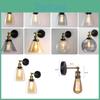 Vintage Retro Industrial Stylish New Loft Wall Sconce With Clear Glass Shade And Metal Triangle Oval Design Vintage Industrial