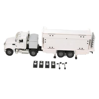 1:50 Mobile Stage Truck Model Kids Caravan Truck Model Toy for Collection Decoration