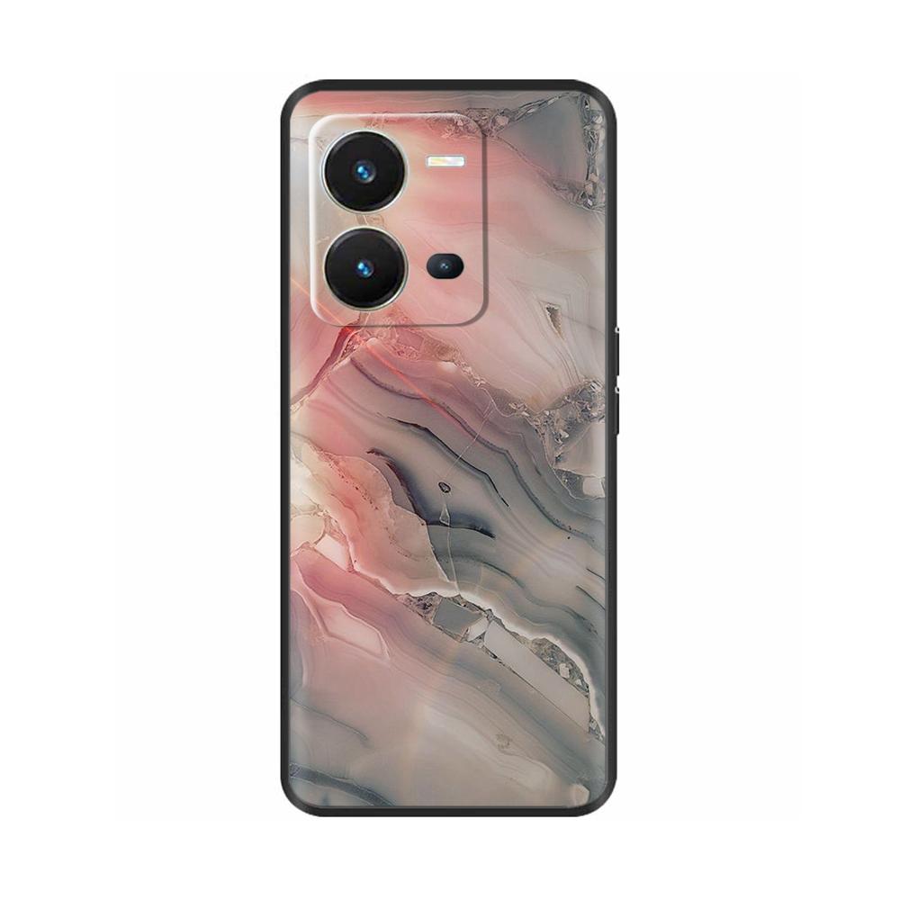Cute Silicon Phone Case For Vivo X80 Lite 5G Case 2022 Black Silicone Soft TPU Back Cover for vivo X80 Lite X80Lite Bumper Capas
