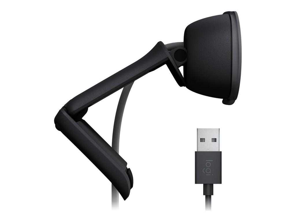 Logitech BRIO 105 Business Webcam, 2MP, FHD 1080p, USB-A, Black | Logitech